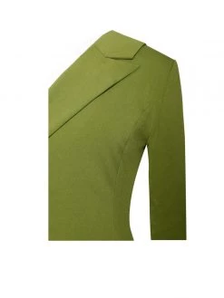 Miss Circle Zola Olive One Sleeve Blazer Dress Sale
