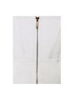 Miss Circle Gretta White Mesh Corset Satin Dress