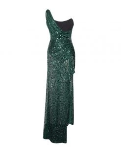 Miss Circle Umme Sequin Emerald Green Gown