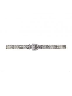 Miss Circle Accessories Crystal Embellished Belt