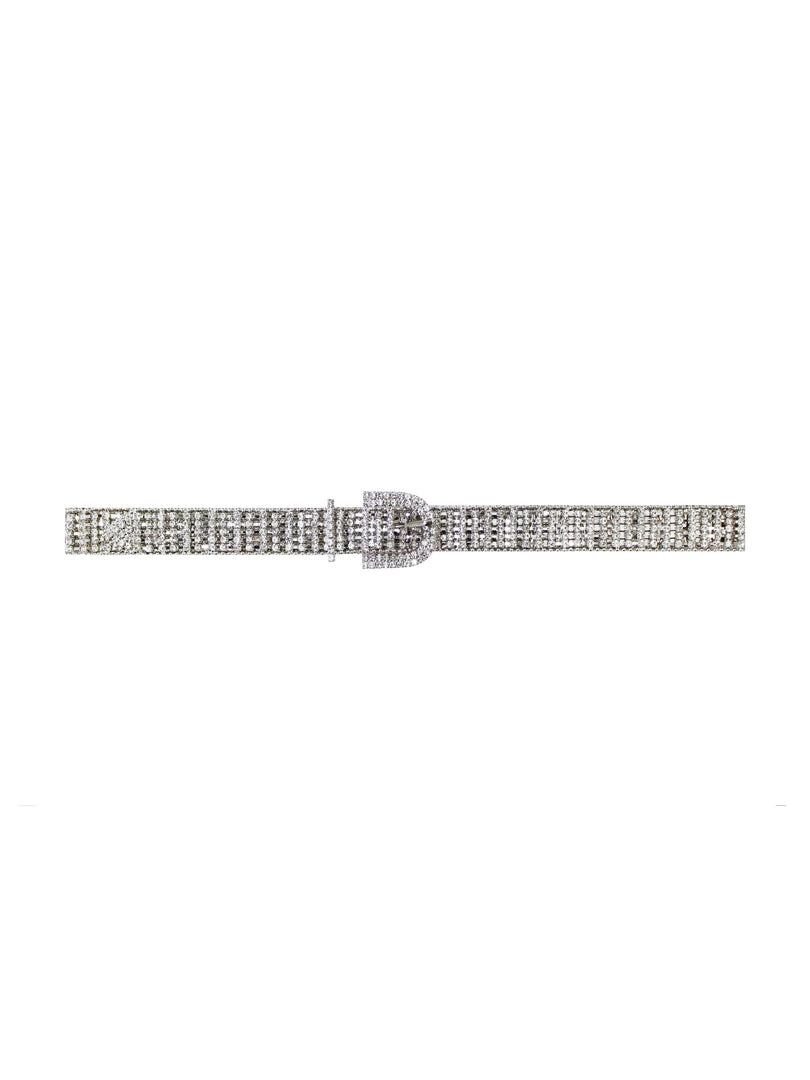 Miss Circle Accessories Crystal Embellished Belt
