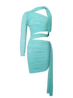 Miss Circle Camille Mint Cutout Mesh Mini