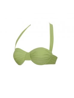 Miss Circle Raegan Green Halter Neck Bikini Top Swim Collection