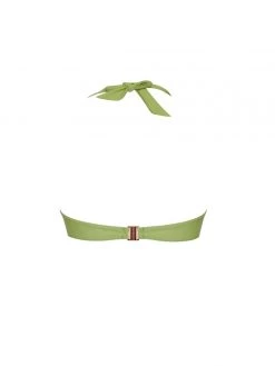 Miss Circle Raegan Green Halter Neck Bikini Top Swim Collection