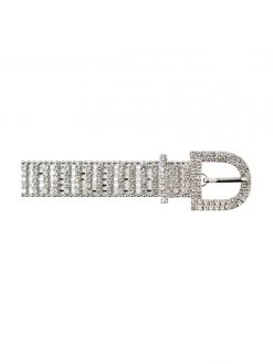 Miss Circle Accessories Crystal Embellished Belt
