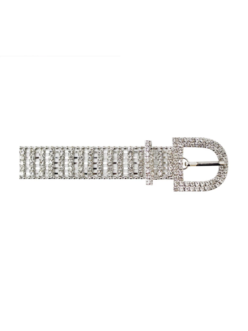 Miss Circle Accessories Crystal Embellished Belt