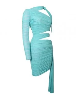 Miss Circle Camille Mint Cutout Mesh Mini