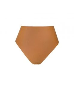 Miss Circle Best Sellers Iris Tan Off Shoulder Puff Sleeve Silk Pleated Maxi Dress