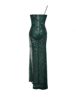 Miss Circle Umme Sequin Emerald Green Gown