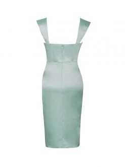Miss Circle Hedy Mint Satin Corset Dress Corsets