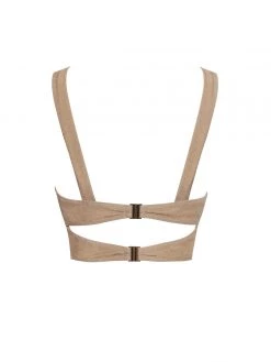 Miss Circle Swim Collection Divine Gold Bikini Top With Belt