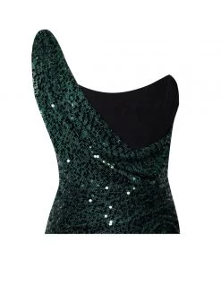 Miss Circle Umme Sequin Emerald Green Gown