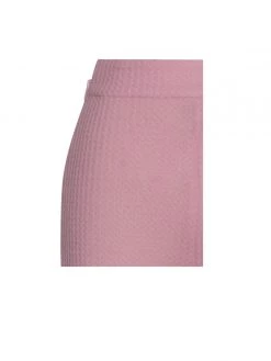 Miss Circle New In Be Together Pink Stretch Knit Flare Pants