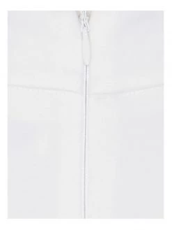 Miss Circle Best Sellers Jolene Asymmetric Neck Cutout Detail Stretch Crepe Dress