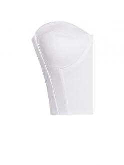 Miss Circle Corsets Kalani White Puff Sleeve Corset Top