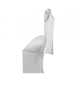 Miss Circle Teyana White Satin Corset Top