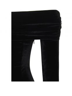 Miss Circle Ashton Off Shoulder Velvet Long Sleeve Bodycon Dress New In