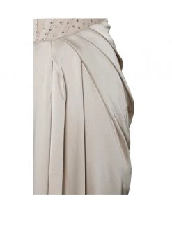 Miss Circle Noemie Champagne Crystal Corset Satin Gown Corsets