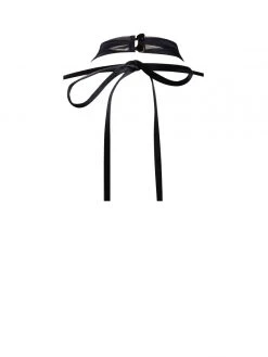 Miss Circle Nataly Black Mesh Satin Corset Top Corsets