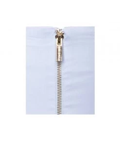 Miss Circle Corsets Kalani Blue Puff Sleeve Corset Top