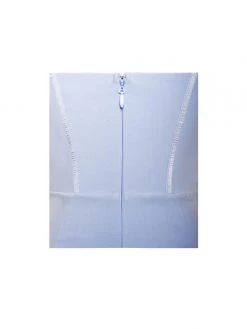 Miss Circle Sarina Baby Blue Satin Corset Jumpsuit