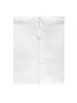 Miss Circle Tops Paige Draped Off Shoulder Satin Bodysuit