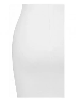 Miss Circle Best Sellers Jolene Asymmetric Neck Cutout Detail Stretch Crepe Dress