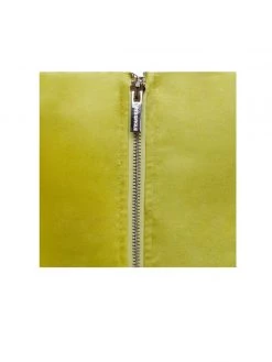 Miss Circle Nyla Lemon Satin Corset Dress With Crystals Corsets