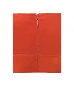 Miss Circle Dresses Lilian Poinciana High Slit Satin Dress