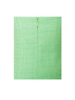 Miss Circle Rosie Green Tweed Crystal Fringe Dress