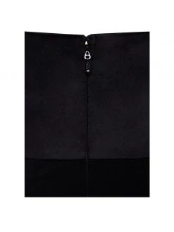 Miss Circle Sale Onika Black Satin And Crepe Jumpsuit