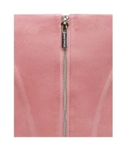 Miss Circle Corsets Gianna Blush Ruched Satin Corset Dress