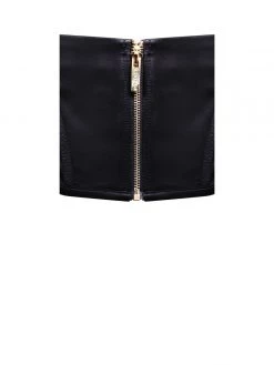 Miss Circle Nataly Black Mesh Satin Corset Top Corsets