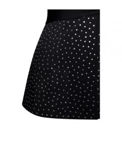 Miss Circle Visionary Crystal Embellished Black Blazer Jacket New In