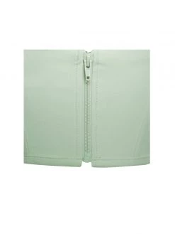 Miss Circle Corsets Miah Mint Stretch Mesh Sleeve Corset Top