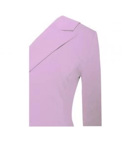 Miss Circle Zola Mauve One Sleeve Blazer Dress Sale