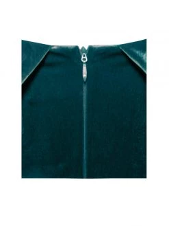 Miss Circle Omaria Teal Velvet Off Shoulder Corset Dress Corsets