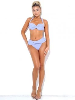 Miss Circle Raegan Lavender Halter Neck Bikini Bottom