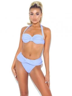 Miss Circle Raegan Lavender Halter Neck Bikini Top Swim Collection