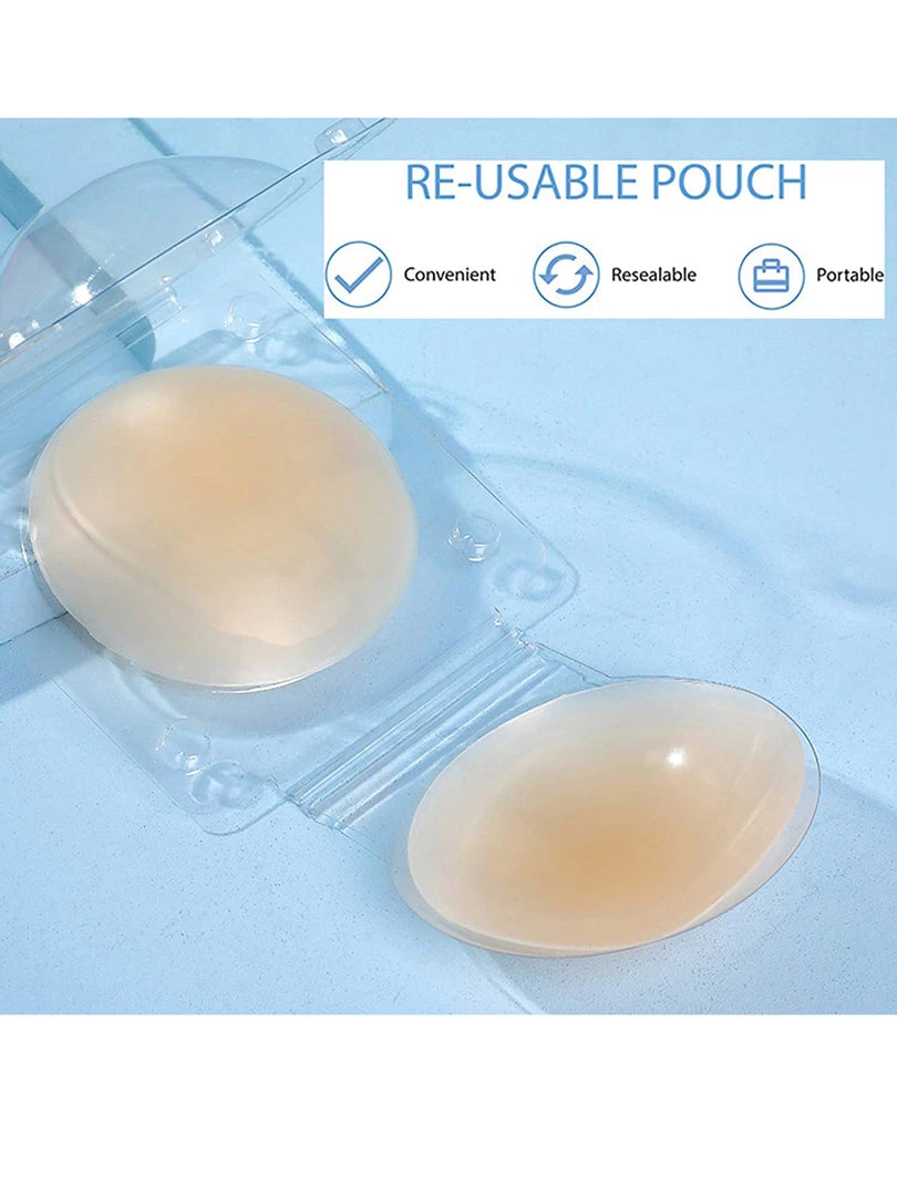 Miss Circle No Adhesive Silicone Reusable Nipple Covers